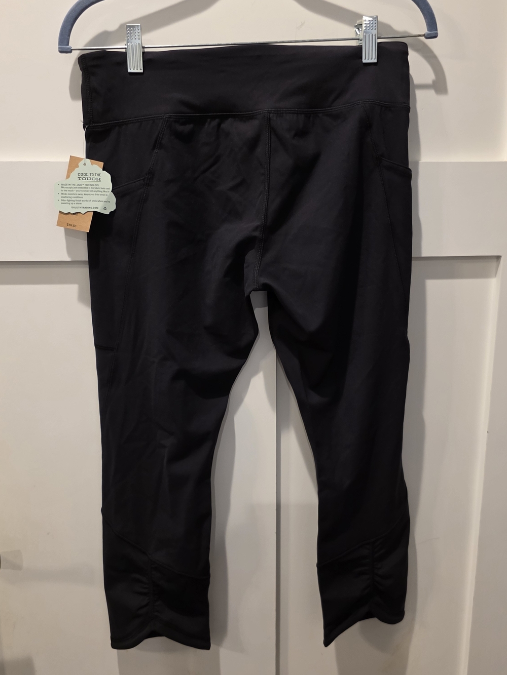 Duluth Trading Women's Noga Armachillo Cooling Capris  NWT Black Small - Picture 2 of 10